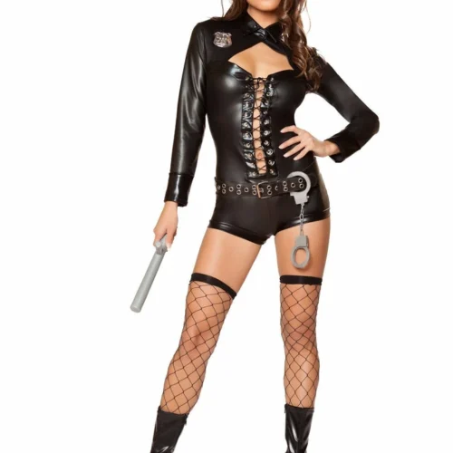 Roma 6pc Code 4 Police Costumes