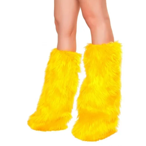 Roma Accessories Pair Of Fur Boot Cover Fluffies