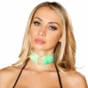 Roma Velvet O-Ring Choker Accessories