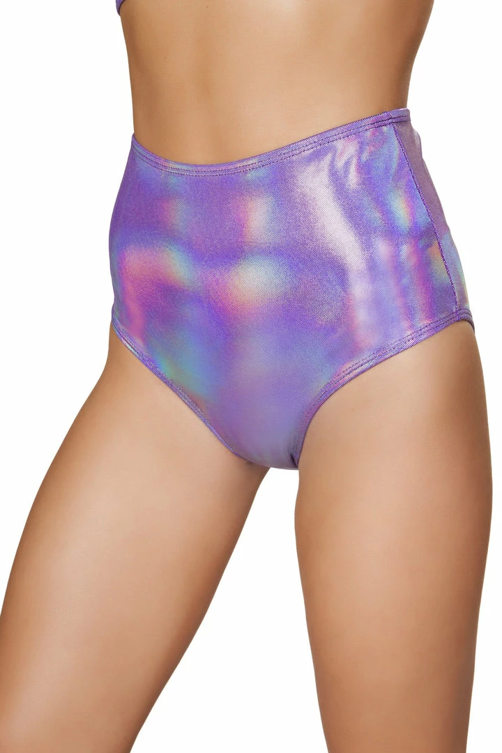 Roma Rave/Festival Wear 1pc Shimmer High Waisted Shorts 4 Roma Rave/Festival Wear 1pc Shimmer High Waisted Shorts