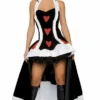 Roma Costumes 3pc Enchanting Queen Of Hearts