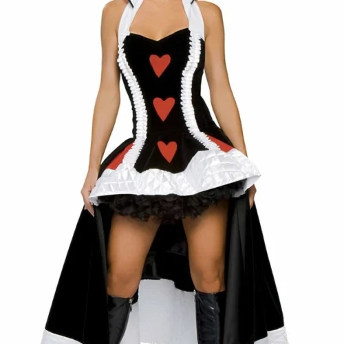 Roma Costumes 3pc Enchanting Queen Of Hearts