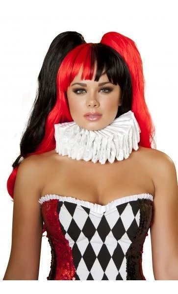 Roma Accessories Black And Red Wig 4 Roma Accessories Black And Red Wig