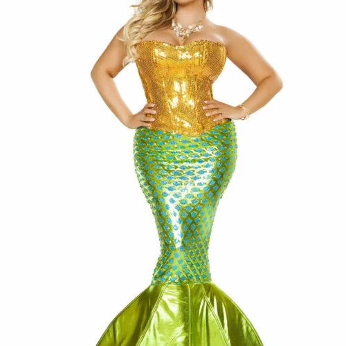 Roma Costumes 2pc Siren Of The Sea Mermaid Costume