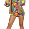 Roma 3pc Hippie Hottie Costume 1 Roma 3pc Hippie Hottie Costume