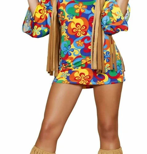 Roma 3pc Hippie Hottie Costume