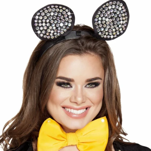 Roma Accessories Rhinestone Mouse Ears