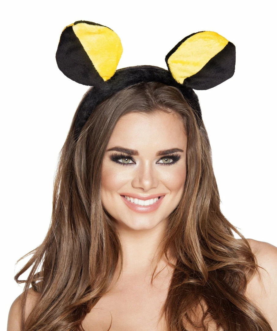 Roma Yellow/Black Bumble Bee Head Piece 3 Roma Yellow/Black Bumble Bee Head Piece
