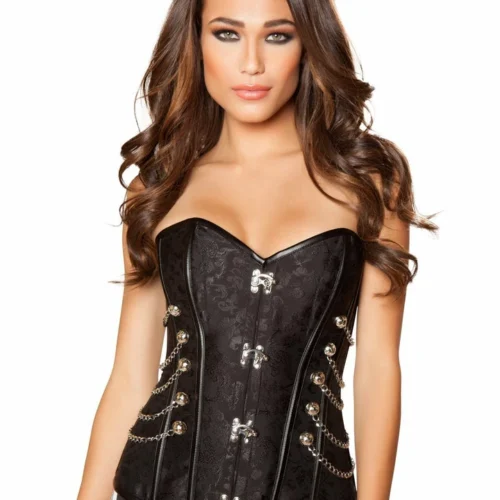 Roma Accessories Elegant Corset With Front Clasp