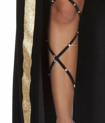 Roma Accessories Rhinestone Thigh Wrap