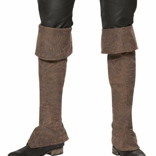 Roma Pirate Boot Covers With Zipper Detail