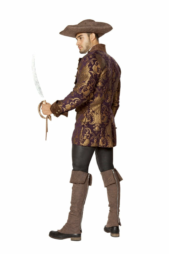 Roma Mens Pirate Jacket Costume Men's Costumes 4 Roma Mens Pirate Jacket Costume Men's Costumes