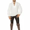 Roma Men's Costumes Pirate Shirt For Men Costume