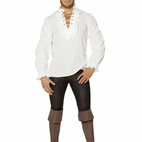 Roma Men's Costumes Pirate Shirt For Men Costume