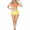 Roma Costumes 2pc Bright Mermaid Costume