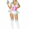 Roma 1pc Space Alien Buster Costume