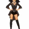 Roma Costumes 4pc Queen Of Darkness