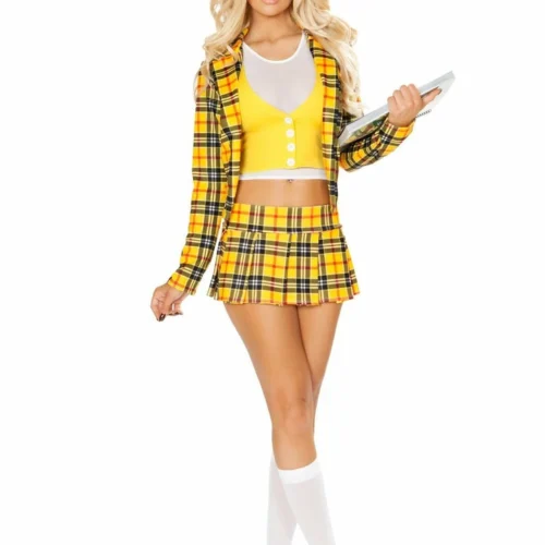 Roma 3pc School Girl Without A Clue Costumes