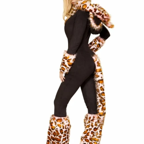Roma 1pc The Pink Leopard Costumes