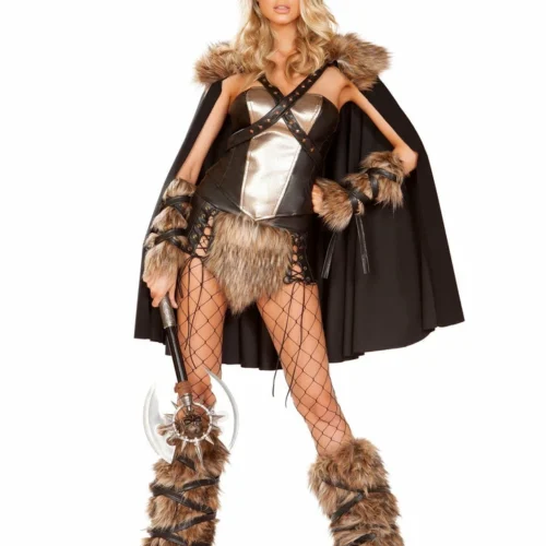 Roma 4pc Viking Warrior Costumes
