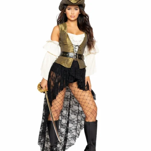 Roma 6pc Pirate Queen Costume