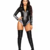 Roma Costumes 1pc Biker Gal