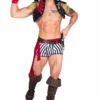 Roma Costumes 6pc Captain Hunk
