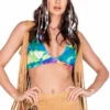 Roma Tie-Dye Beaded Headband Costumes