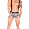 Roma 3pc Men’s Hunky School Nerd Costumes