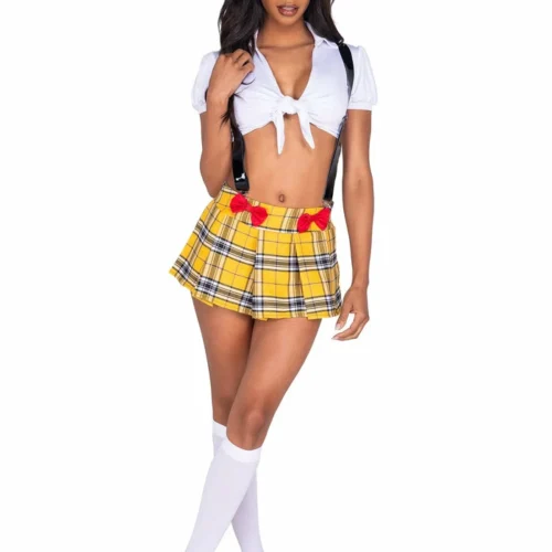 Roma 3pc Glitzy School Girl Costumes
