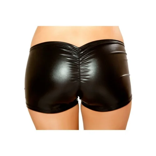 Roma Pucker Back Metallic Short Rave/Festival Wear