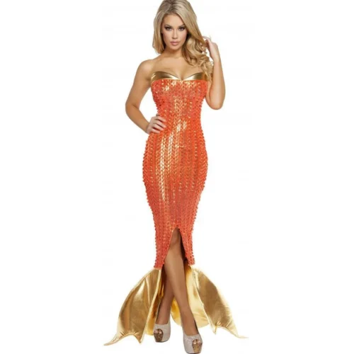 Roma 1pc Seductive Ocean Siren Mermaid Costume