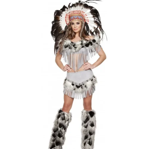 Roma 3pc Lusty Indian Maiden Costume