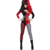 Roma 2pc Villainous Vixen Harley Quinn Costume Costumes