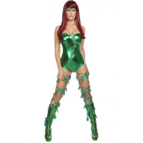 Roma 2pc Sexy Ivy Maiden Poison Ivy Costume Costumes