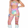 Roma Rave/Festival Wear Underboob Tie Top 1 Roma Rave/Festival Wear Underboob Tie Top