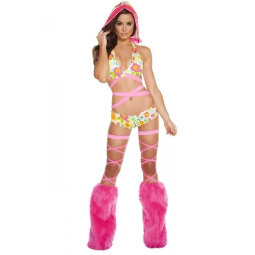 Roma Low Rise Printed Shorts