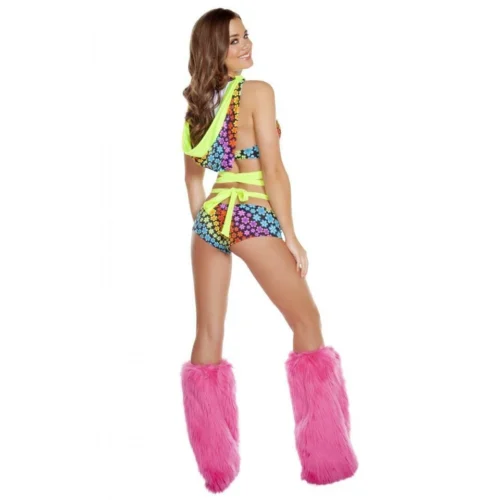 Roma Low Rise Printed Shorts