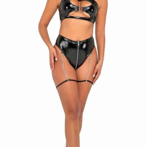 Roma Vinyl Top With Cutout & Ring Detail Summer Collection