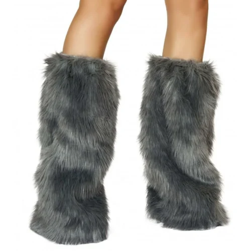 Roma Accessories Pair Of Fur Boot Cover Fluffies