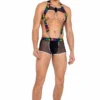 Roma Mens Pride Harness With Suspenders Bodysuits 2 Roma Mens Pride Harness With Suspenders Bodysuits