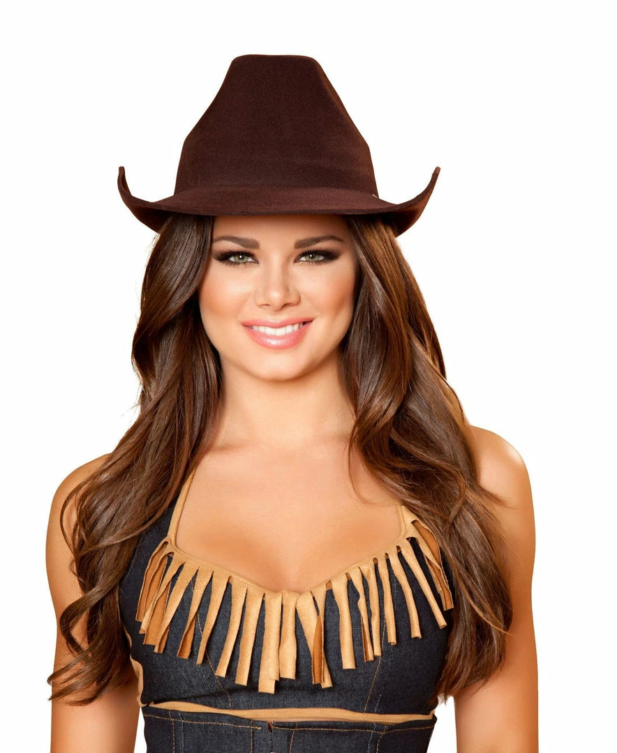 Roma Brown Cowgirl Hat Accessories 3 Roma Brown Cowgirl Hat Accessories
