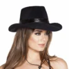 Roma Black Cowboy Hat Accessories