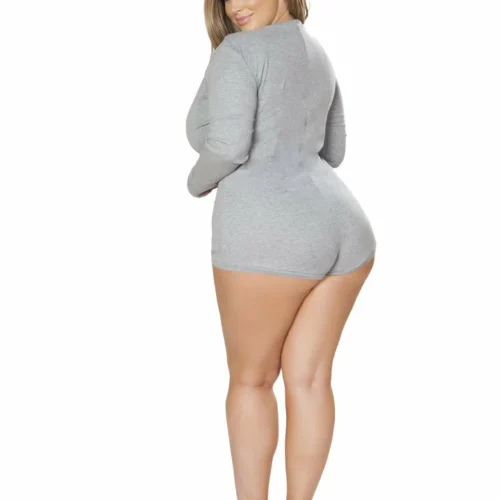 Roma Cozy And Comfy Sweater Pajama Romper