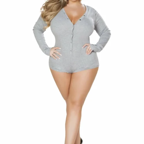Roma Cozy And Comfy Sweater Pajama Romper