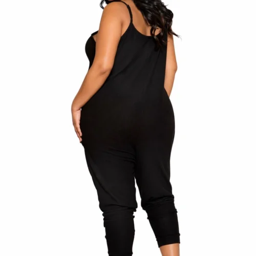 Roma Lingerie Cozy & Comfy Pajama Jumpsuit With Pocket Details