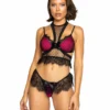 Roma 3pc Cutesy Harness Lingerie Set 2 Roma 3pc Cutesy Harness Lingerie Set