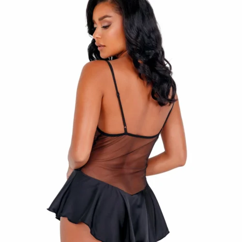 Roma 1pc Floral Babydoll Lingerie