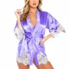 Roma Lingerie Lashes For Lace Robe