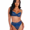 Roma 2pc Satin & Lace Bralette Set